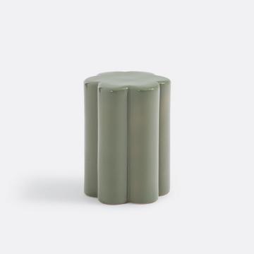 Sofa-Beistelltisch und Nachttisch Blume aus Keramik