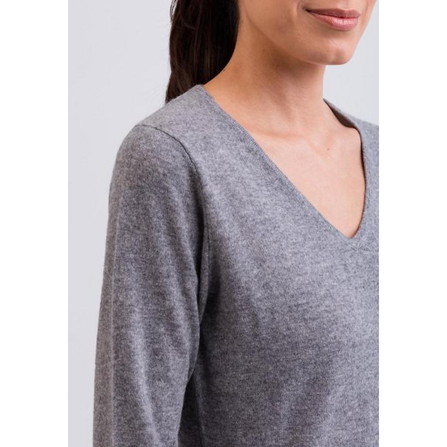 CASH-MERE.CH Kaschmir V-Ausschnitt Pullover  