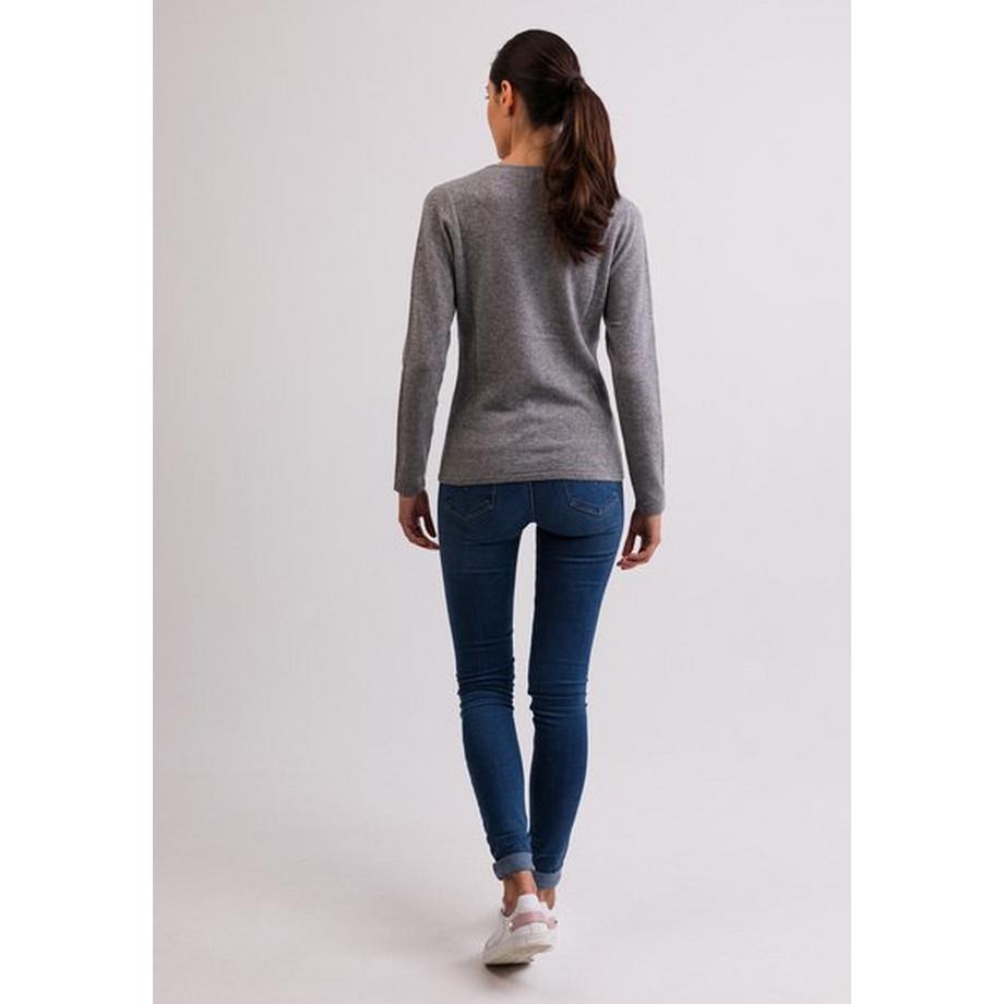 CASH-MERE.CH Kaschmir V-Ausschnitt Pullover  