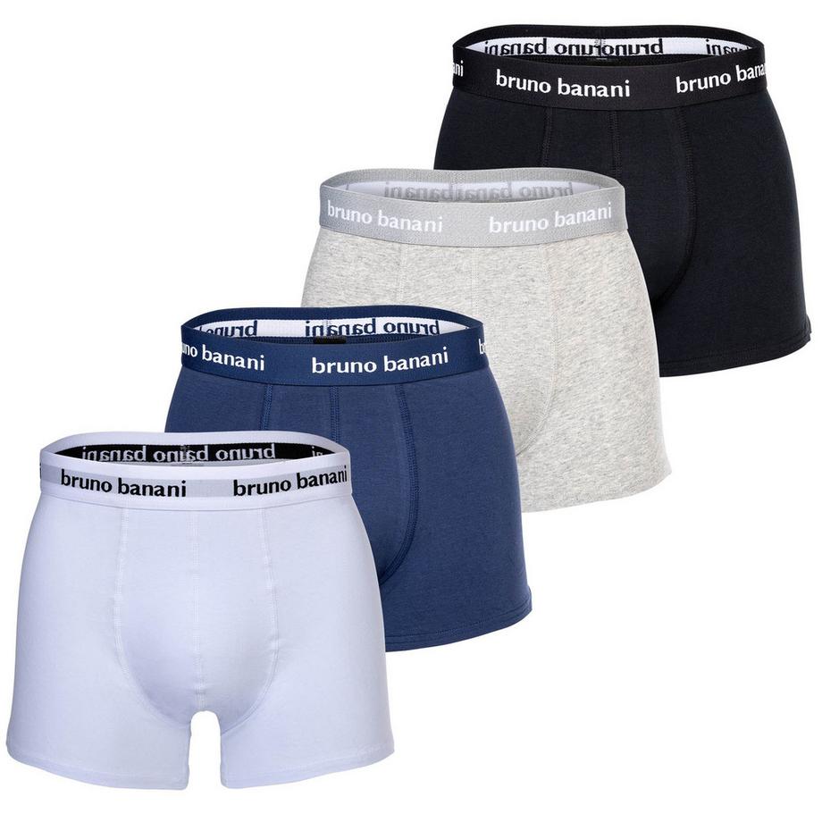 bruno banani Every Day 4er Pack Figurbetonte Boxershorts  