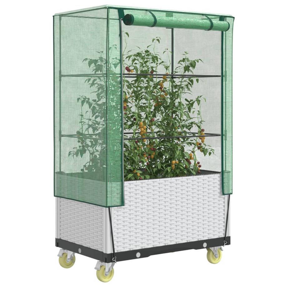 VidaXL Jardinière surélevée polypropylène  