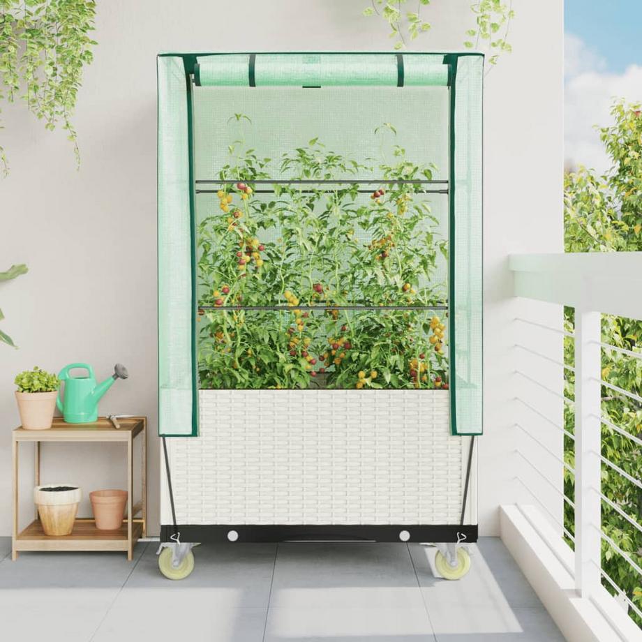 VidaXL Jardinière surélevée polypropylène  