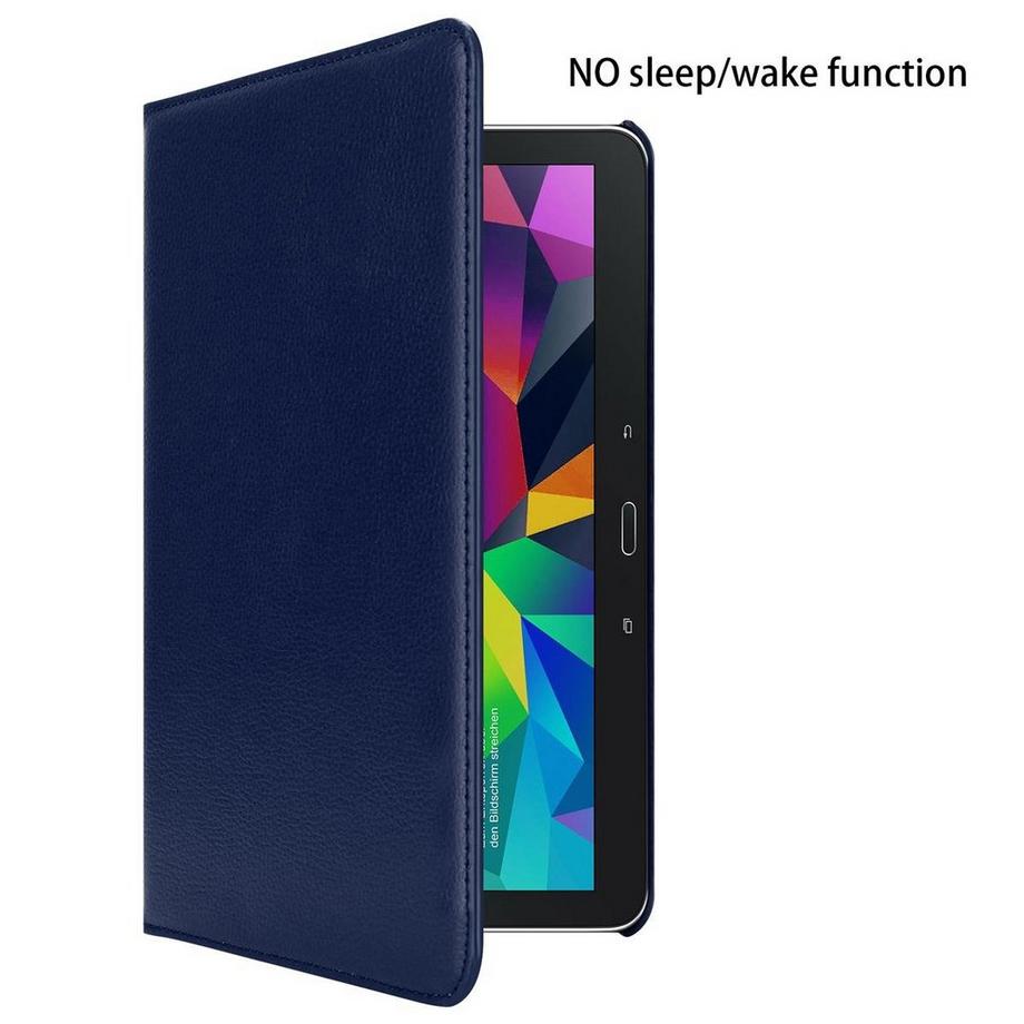 Cadorabo  Housse pour tablette compatible avec Samsung Galaxy Tab 4 (10.1 Zoll) - Coque de protection SANS Auto Wake Up avec fonction de support et fermeture par bande élastique 