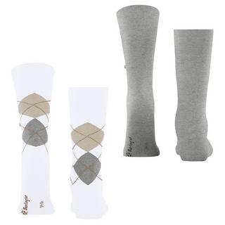 Burlington Everyday Lot de 2 paires de chaussettes hauteur mollet  