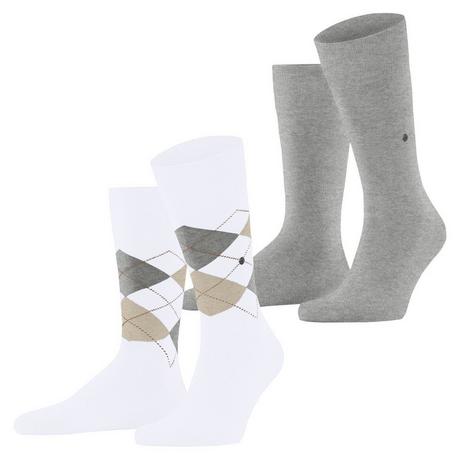 Burlington Everyday Lot de 2 paires de chaussettes hauteur mollet  