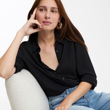 Bluse mit langen Ärmeln