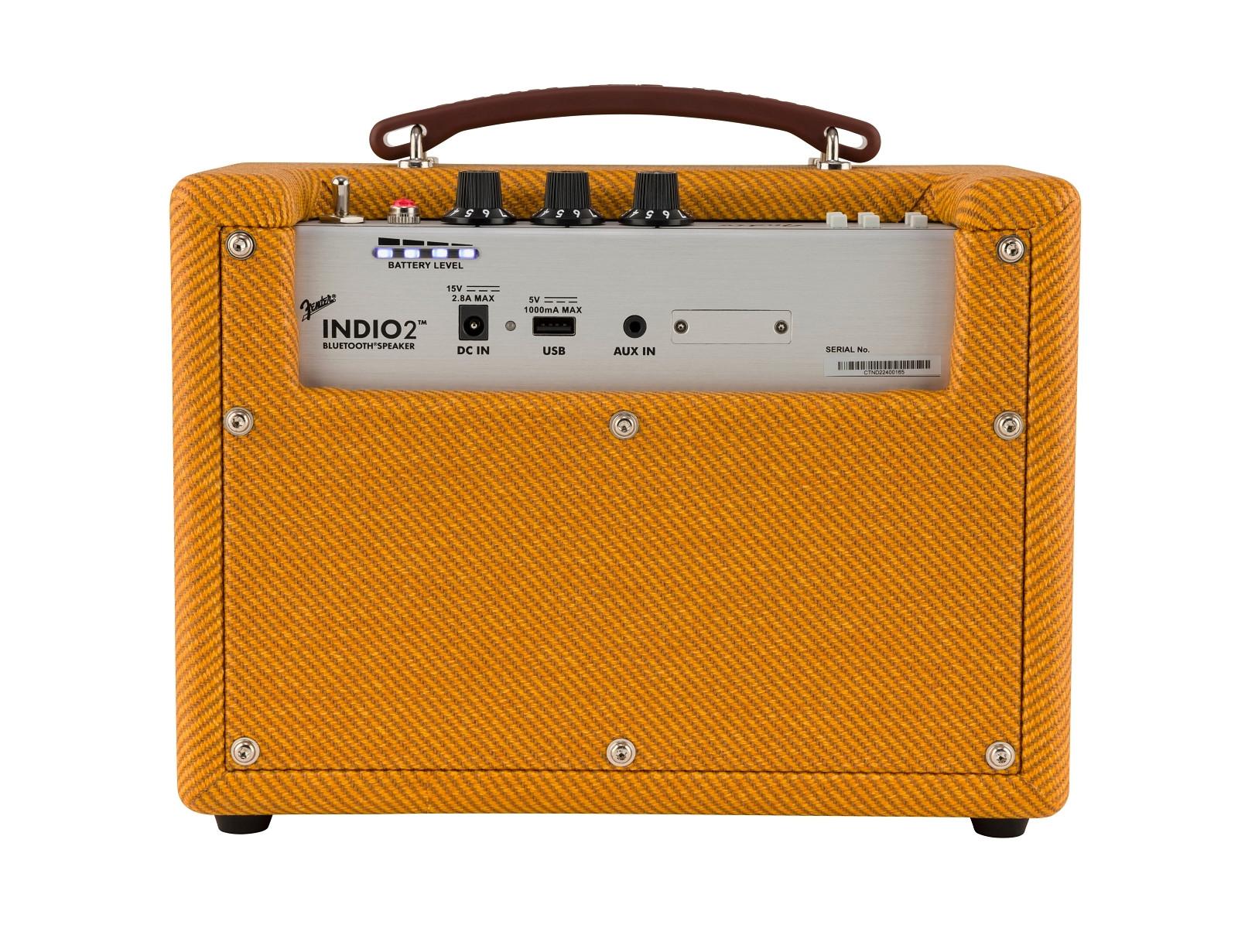 FENDER  9190021018 Enceinte portable mono Marron, Orange 60 W 