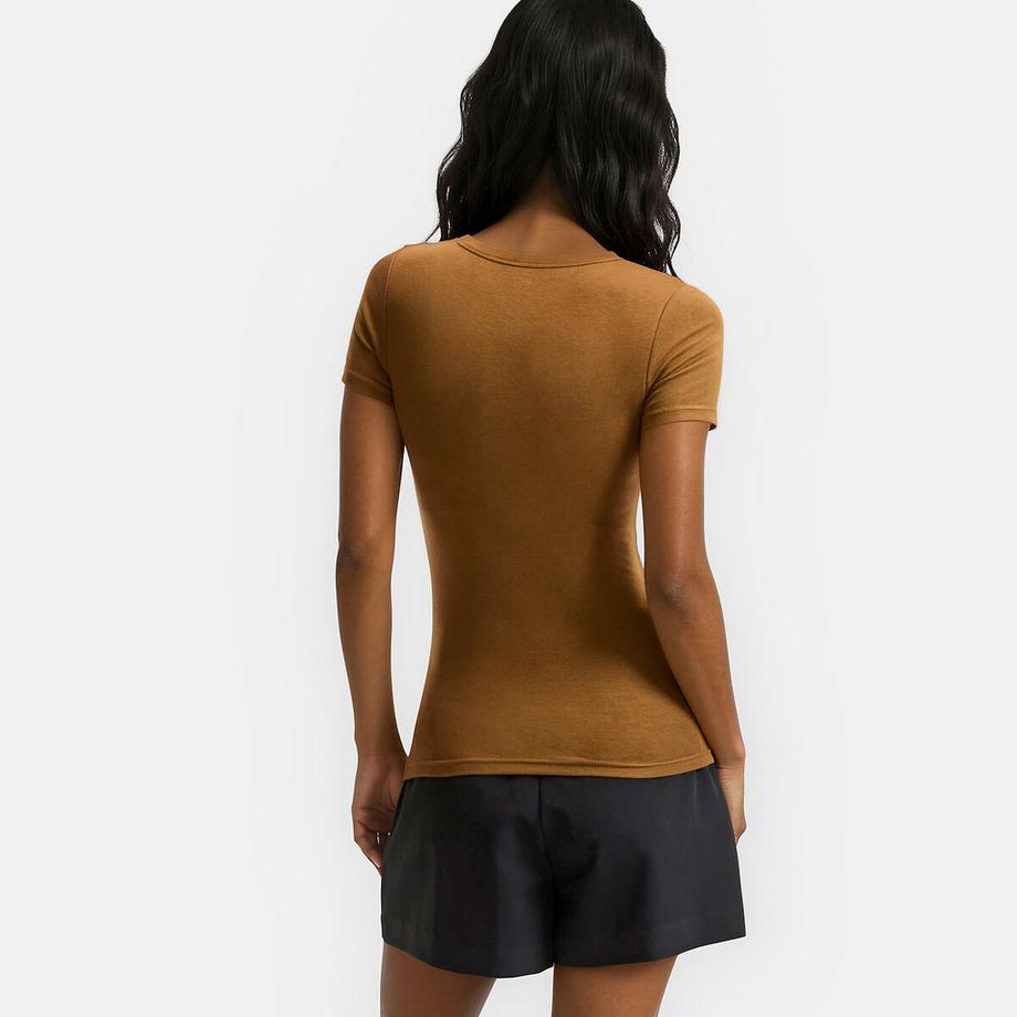 La Redoute Collections T-shirt Manches Courtes Col Rond  