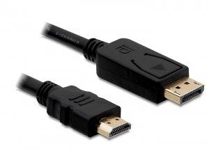 DeLock  DeLOCK Cable Displayport > HDMI m/m 2m Noir 