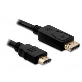 DeLock  DeLOCK Cable Displayport > HDMI m/m 2m Noir 