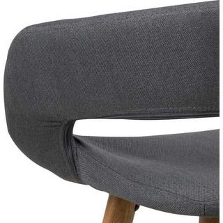 mutoni Tabouret de bar basse cabot gris foncé  