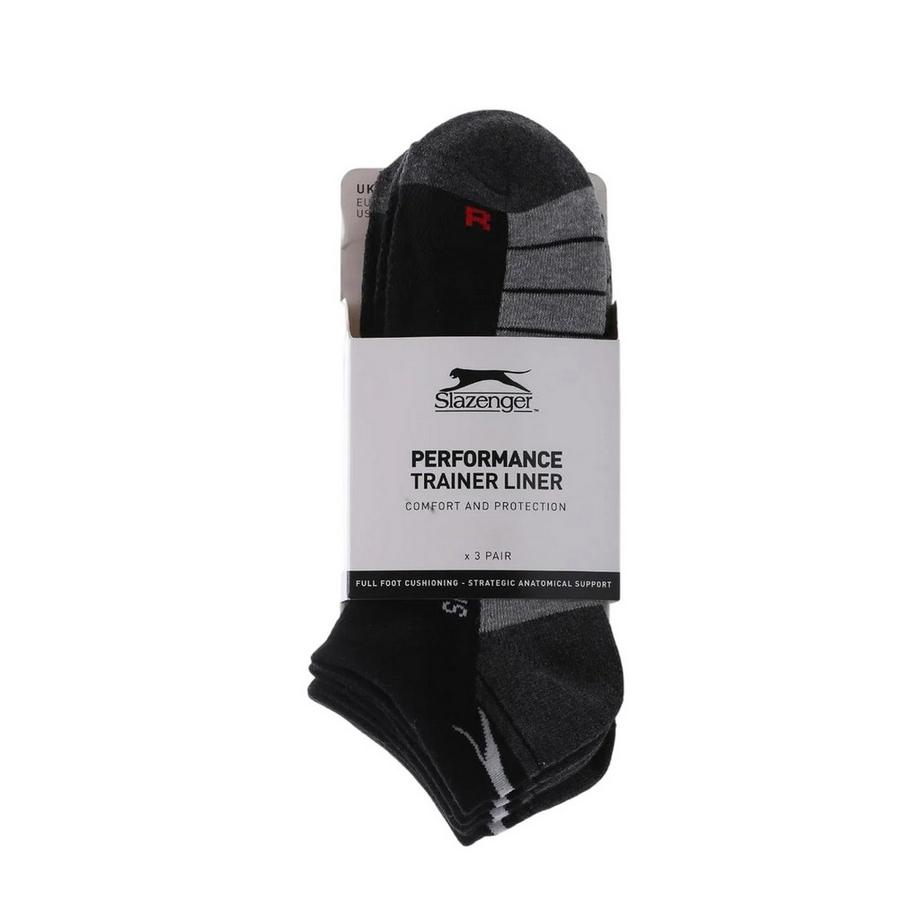 Slazenger  Calze Sportive Imbottito Misura  (Confezione da tre) 