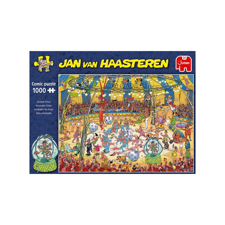 JUMBO  Jan van Haasteren Zirkus-Akrobatik 1000 Teile 