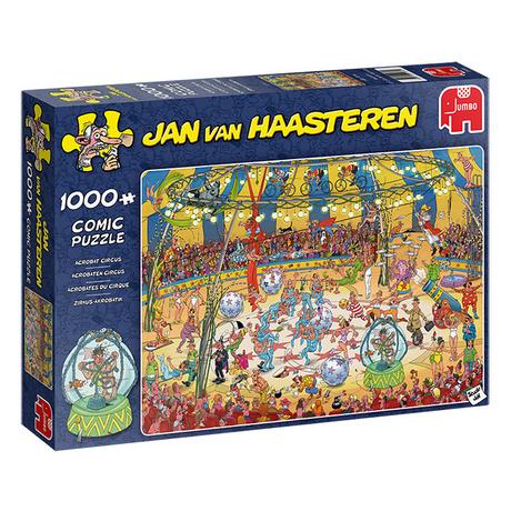 JUMBO  Jan van Haasteren Acrobates du cirque 1000 pièces 