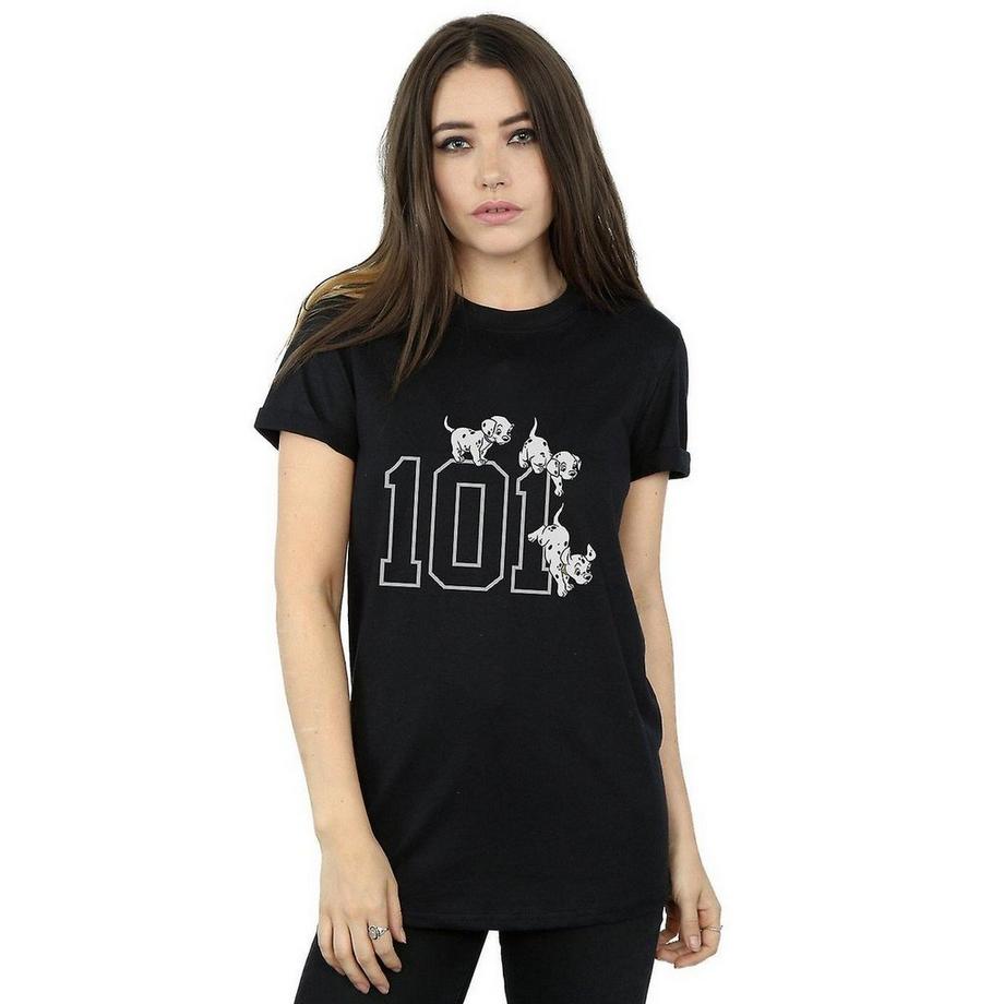 101 Dalmatians 101 Dalmatians T-Shirt Imprimé Numéro  