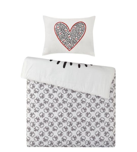 Keith Haring Love Set de linge de lit  