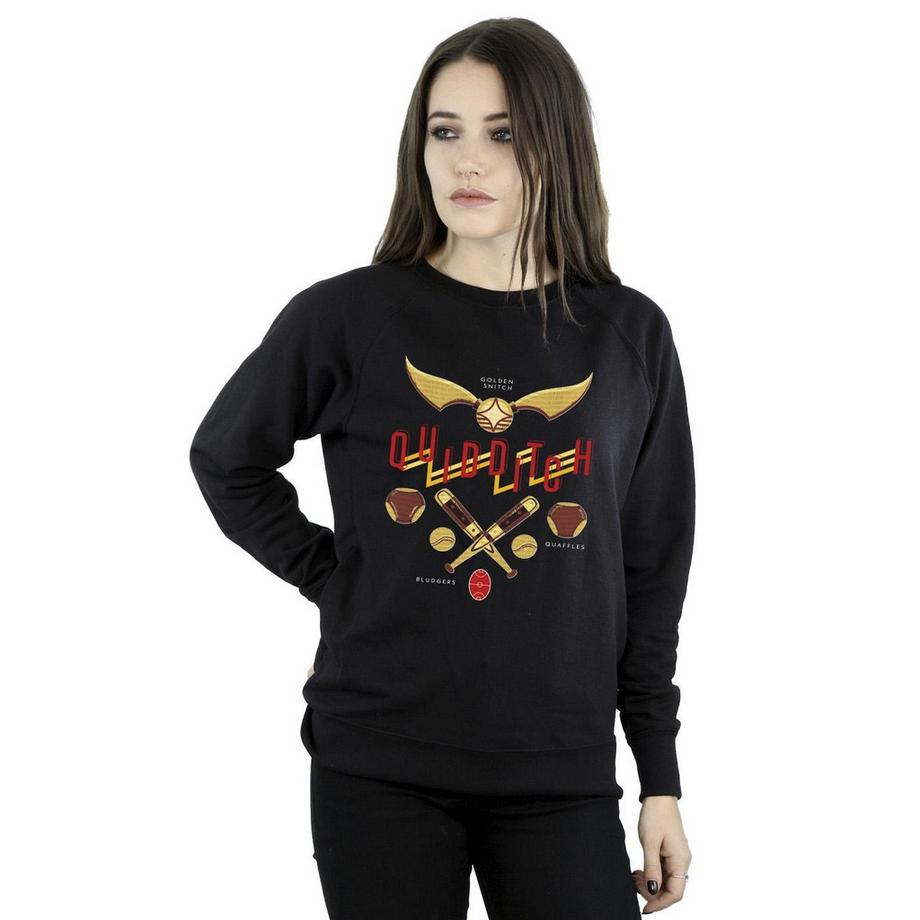 Harry Potter Quidditch Golden Snitch Sweatshirt  