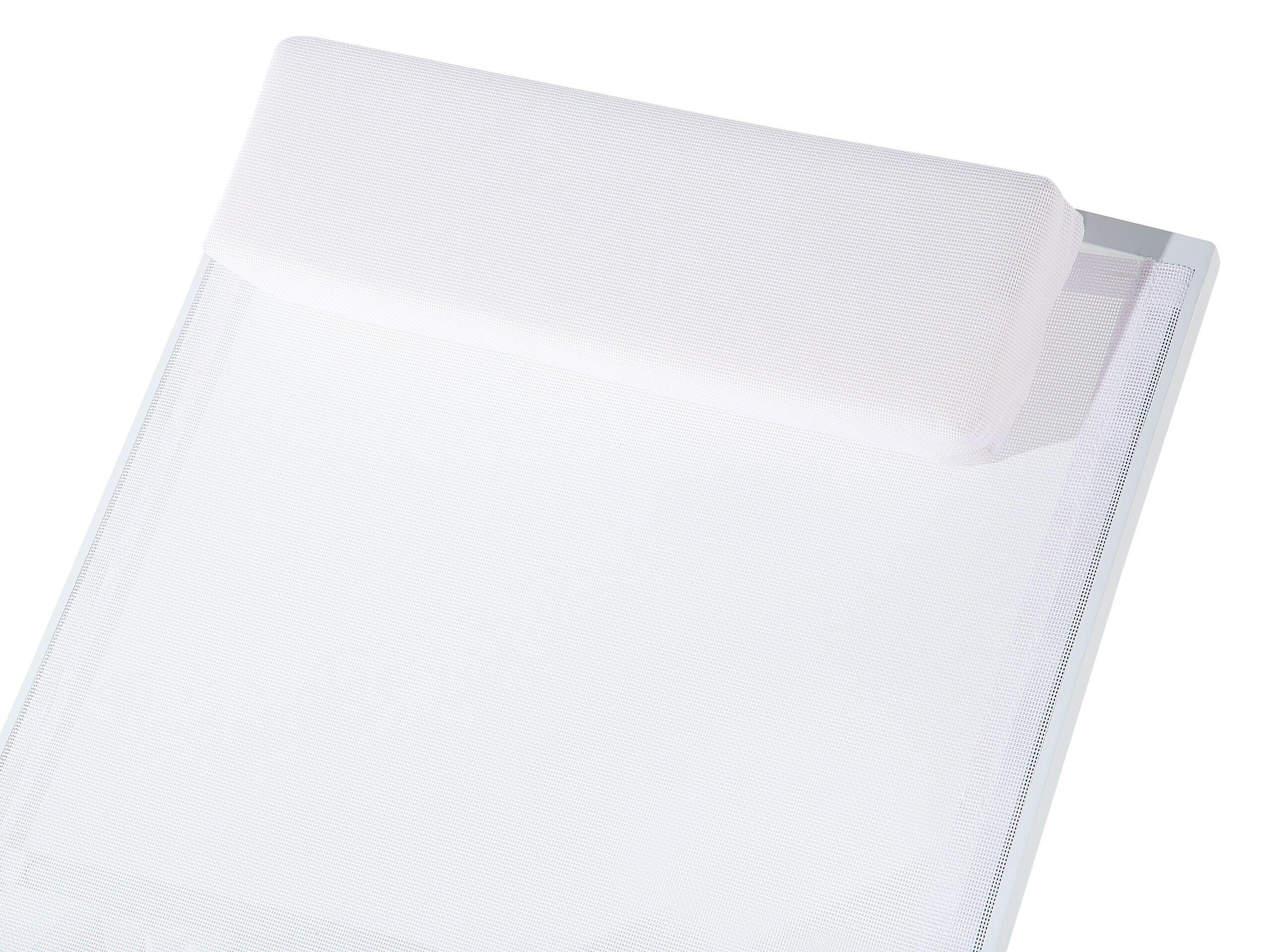 Beliani Lettino Prendisole en Alluminio Industriale CATANIA  