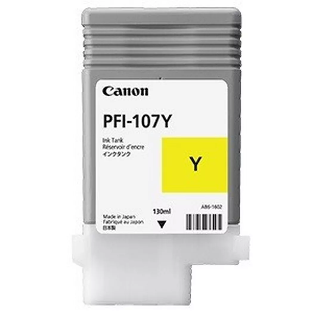 Canon – Tintenpatrone yellow PFI107Y iPF 680/685 130ml, One Size