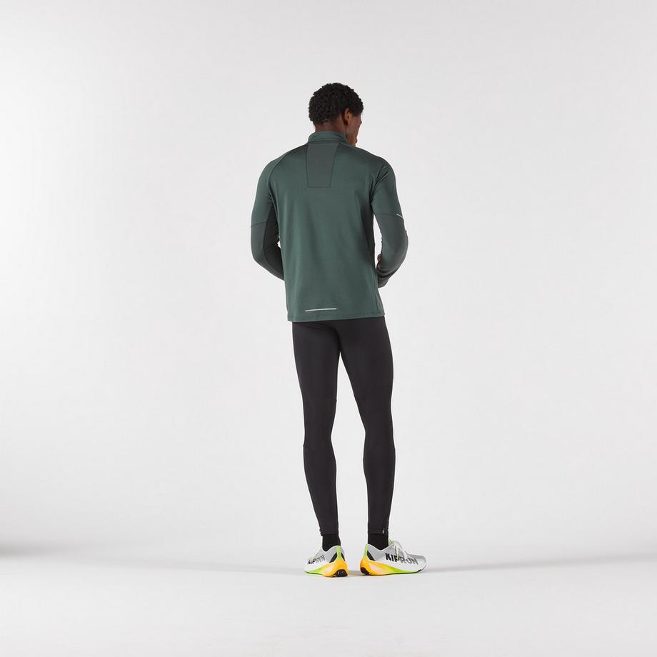 KIPRUN  Laufshirt Langarm  mit Reissverschluss synthetisch 