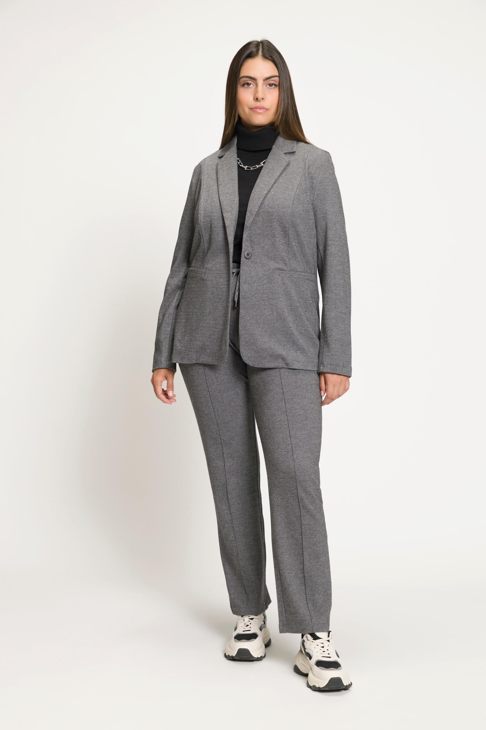 Ulla Popken  Blazer di felpa 