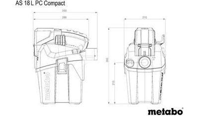 Metabo Nass-/Trockensauger  