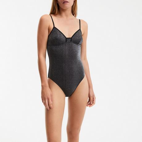 La Redoute Collections Mikrofaser und Metallic-Garn Body  