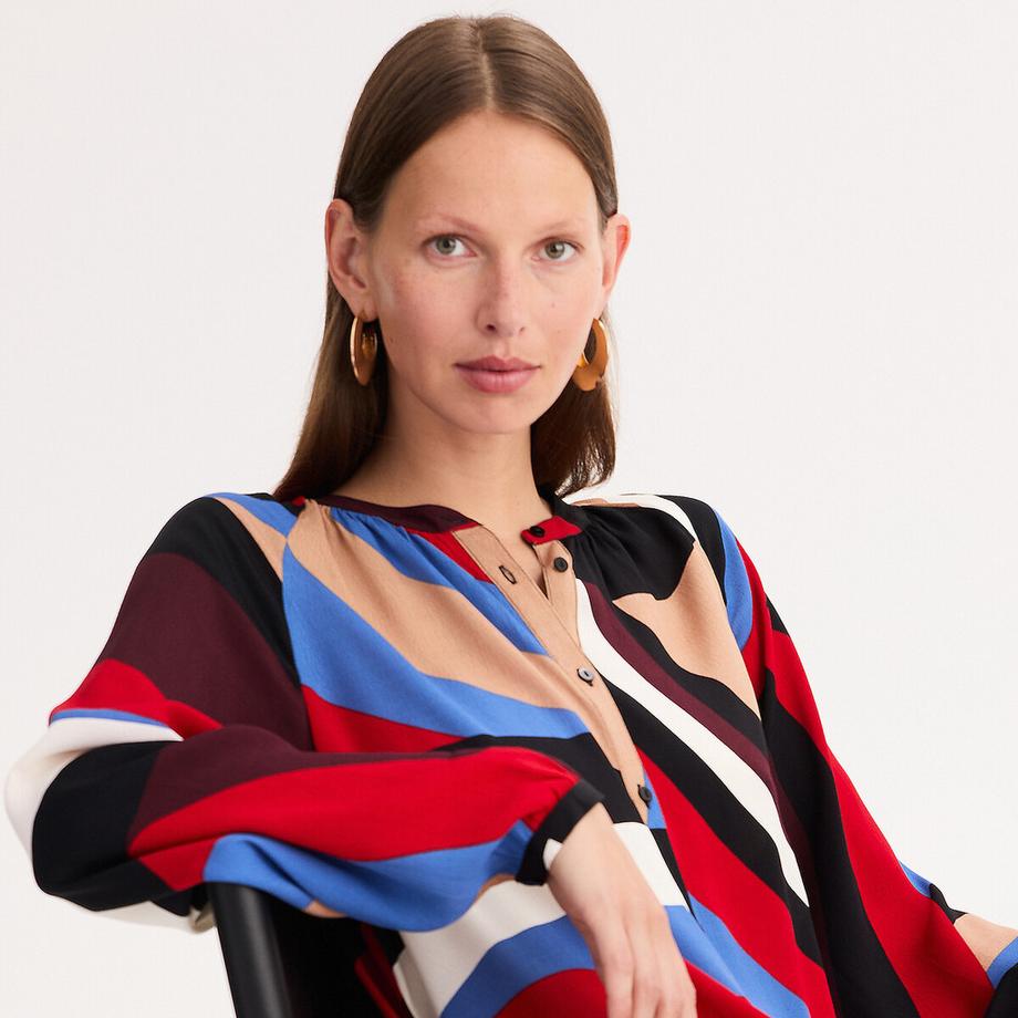 La Redoute Collections Gerades Kleid Grafisches Printmuster  