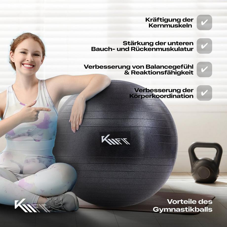 KM-Fit  Ballon de gymnastique 