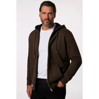 JP1880  Hoodiejacke, Outdoor, Sweatjacke, Kapuze, Teddyfutter, Zipper 