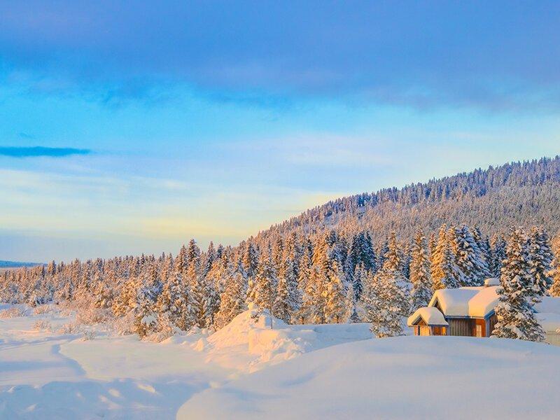 Smartbox  Winterurlaub in Schweden mit Polarlichtern und Husky-Schlittenfahrt - Geschenkbox 