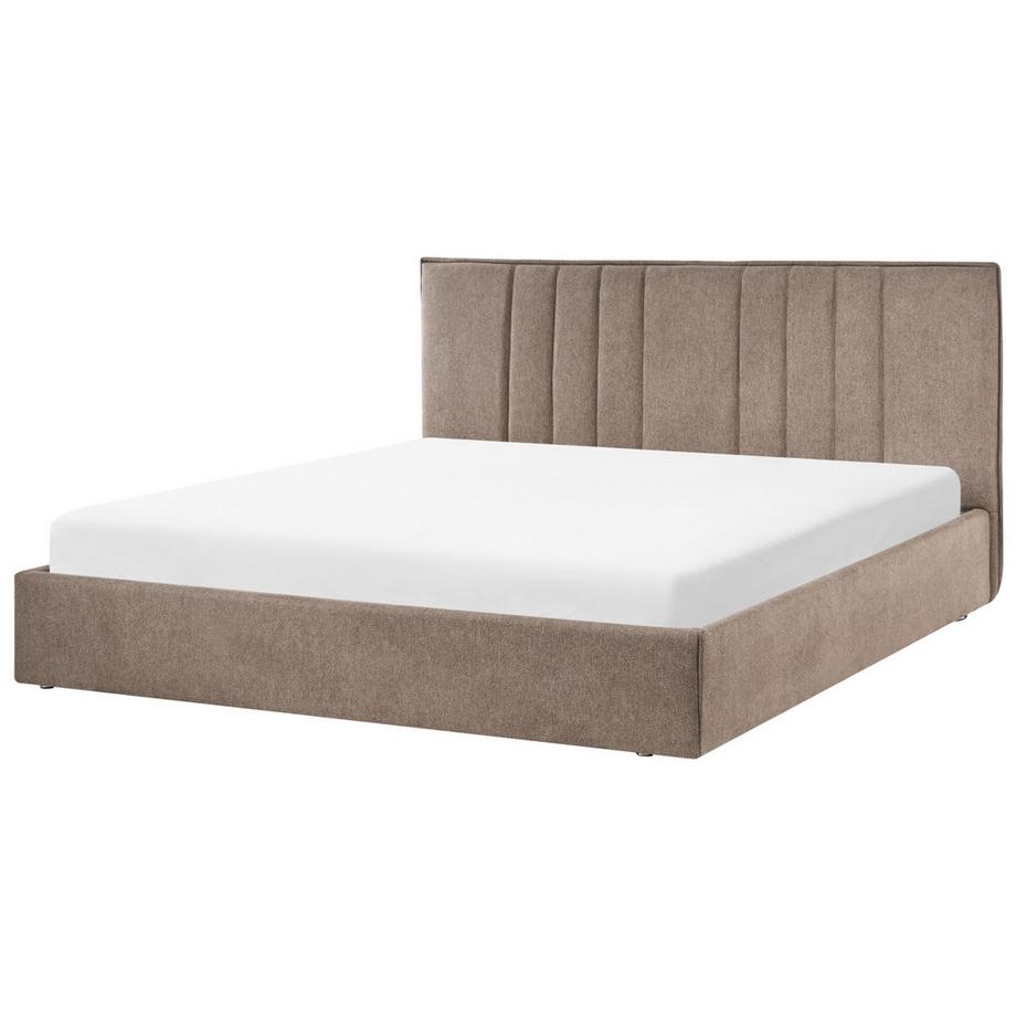 Beliani Lit ottoman en Tissu  TARASCON  
