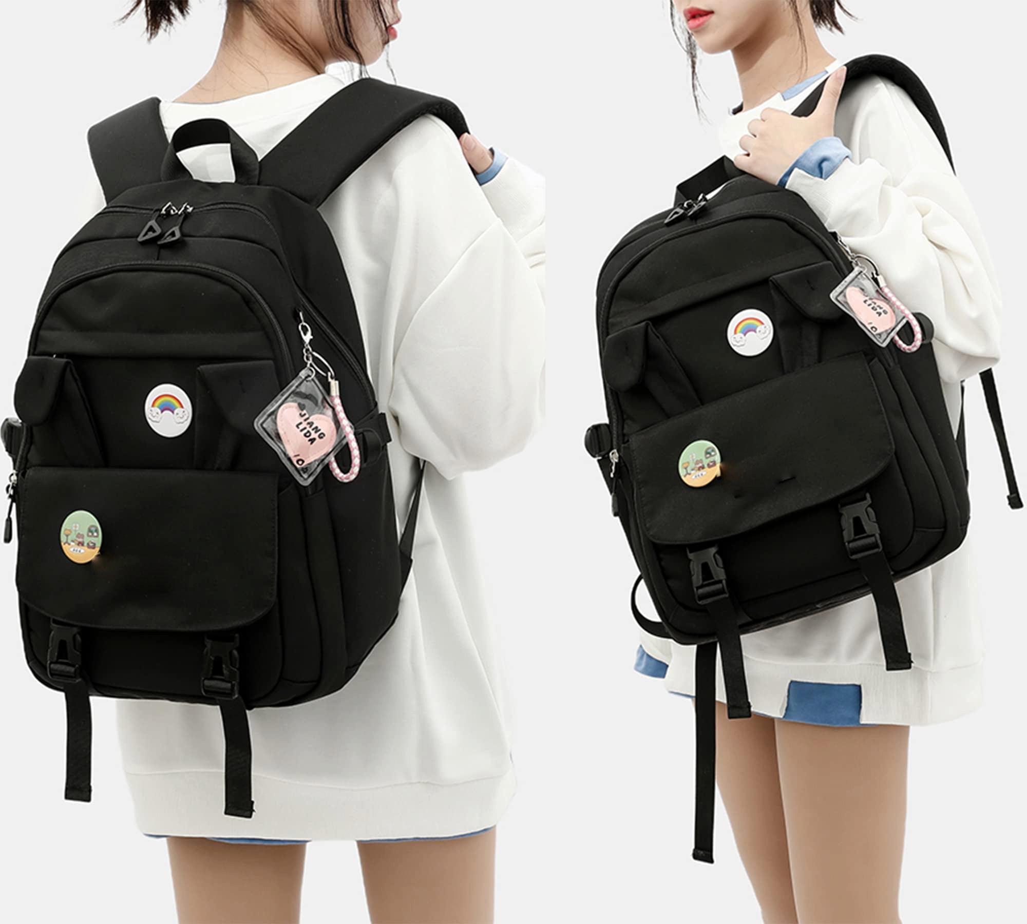 Only-bags.store Sac à Dos Scolaire avec Compartiment Ordinateur Portable Antivol Étanche  