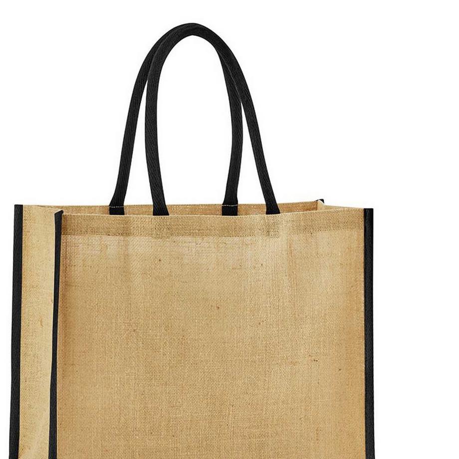 Westford Mill Tote Bag Classic Jute Amidonnée  