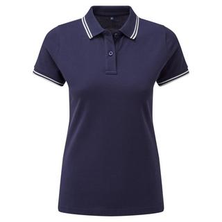 Asquith & Fox  Poloshirt Mit kontrastfarbenen Streifen 