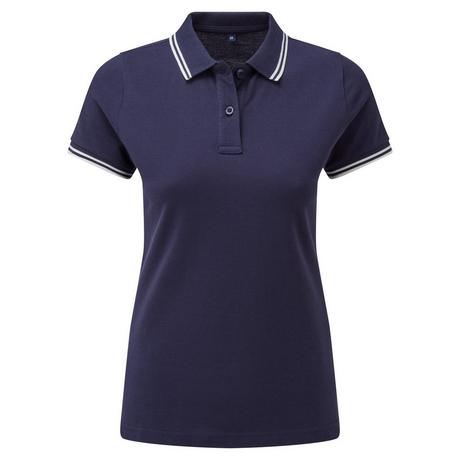 Asquith & Fox  Poloshirt Mit kontrastfarbenen Streifen 