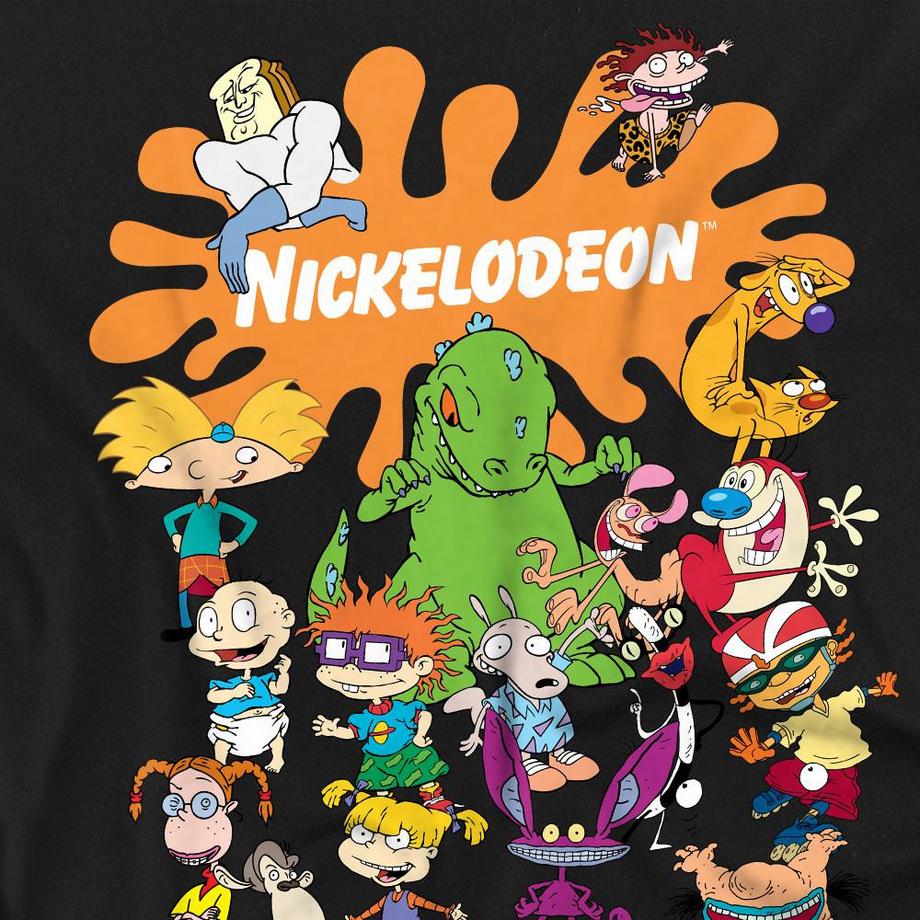 Nickelodeon Characters Langarm T-Shirt  