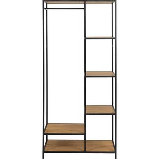 mutoni Portemanteau Multiple Bronx métal brun, noir  