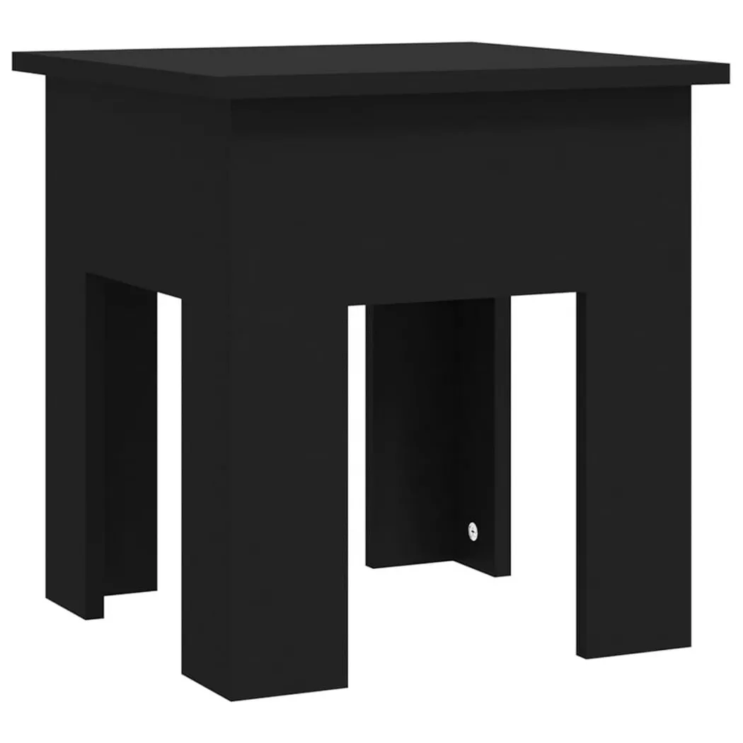 Tavolino Da Salotto Nero 40x40x42 Cm In Truciolato Vidaxl