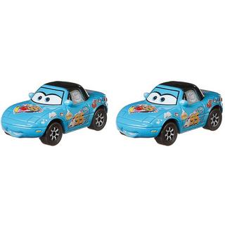 Mattel  Disney Cars Dinoco Mia & Dinoco Tia (1:55) 