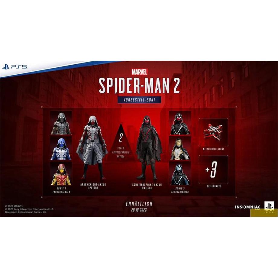 SONY  PS5 Marvel's Spider-Man 2 