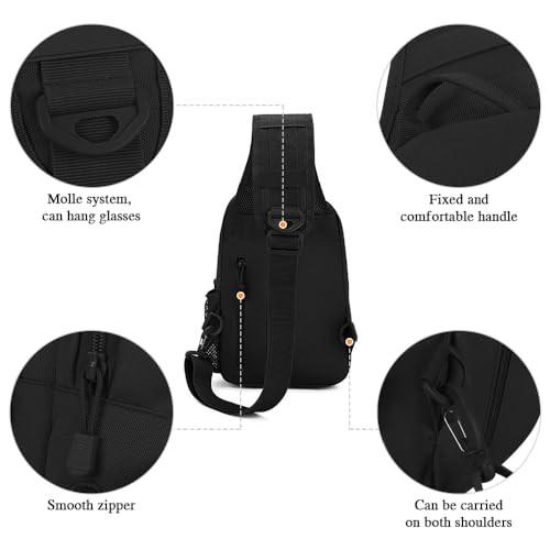 Only-bags.store Taktische Brust Sling Umhängetasche  