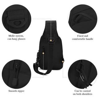 Only-bags.store Taktische Brust Sling Umhängetasche  