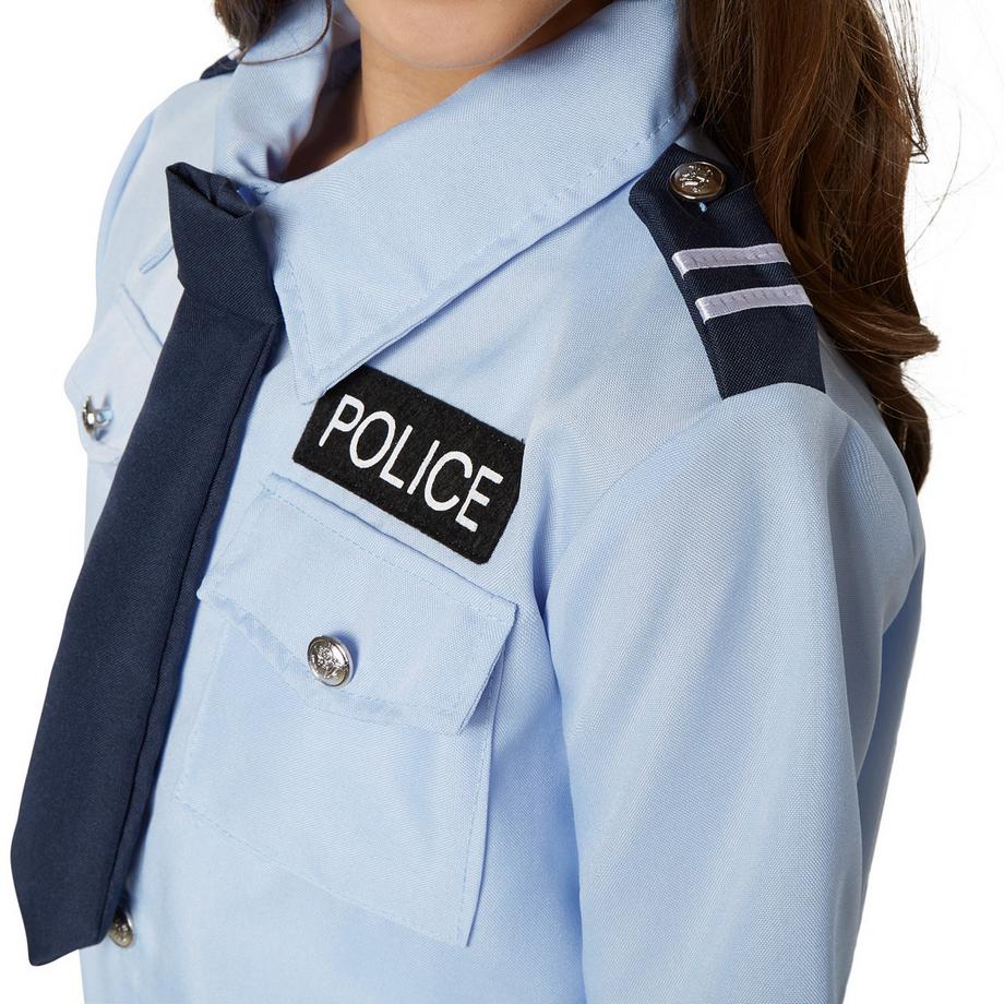 Tectake  Mädchenkostüm Police Girl 