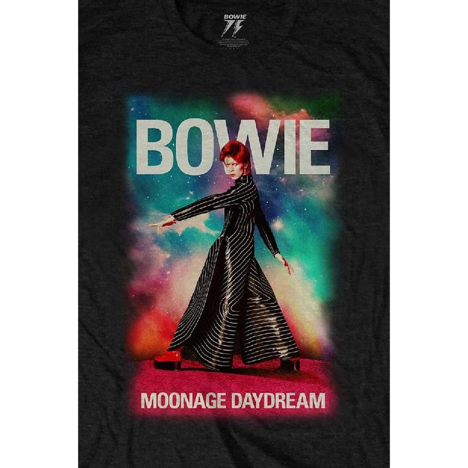 David Bowie Moonage 11 Grafikdruck T-Shirt  