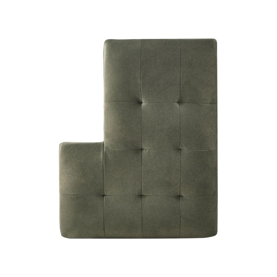 Beliani Canapé d'angle côté droit en Tissu Traditionnel KIRUNA  