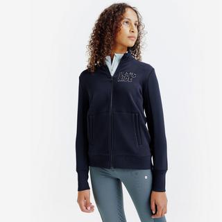 FOUGANZA  Sweatshirt Kinder Reiten - Bewegungsfreiheit 