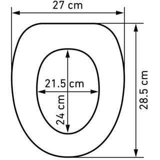 diaqua Sedile per WC Baby-Soft variopinto  