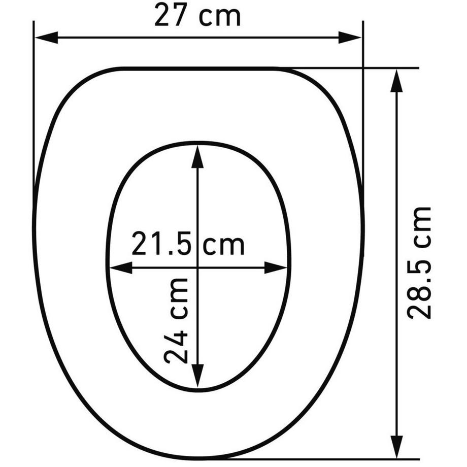 diaqua WC-Sitz Baby-Soft bunt  