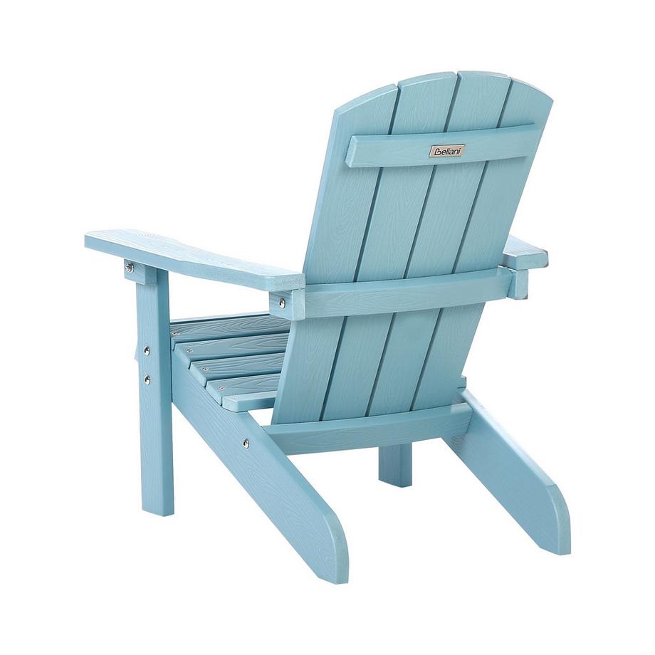 Beliani Kindersessel aus Kunstholz Retro ADIRONDACK  
